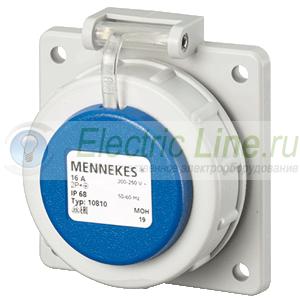 17022 Mennekes 16A2+230B   SCHUKO IP68